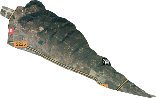 云山街道卫星图