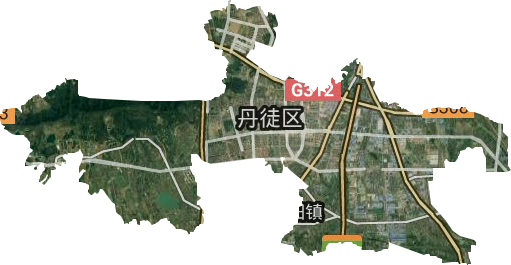 宜城街道卫星图