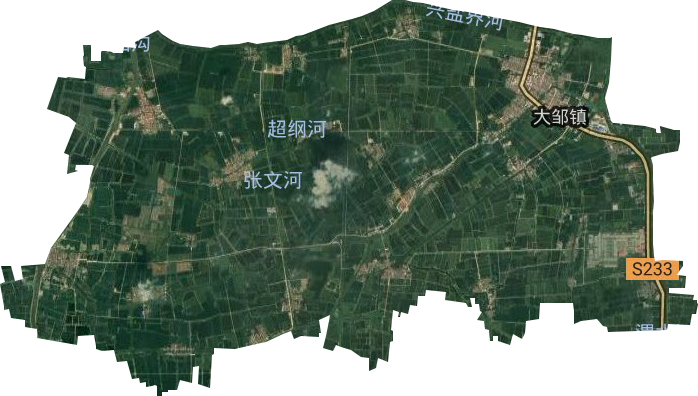 大邹镇卫星图