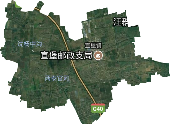 宣堡镇卫星图