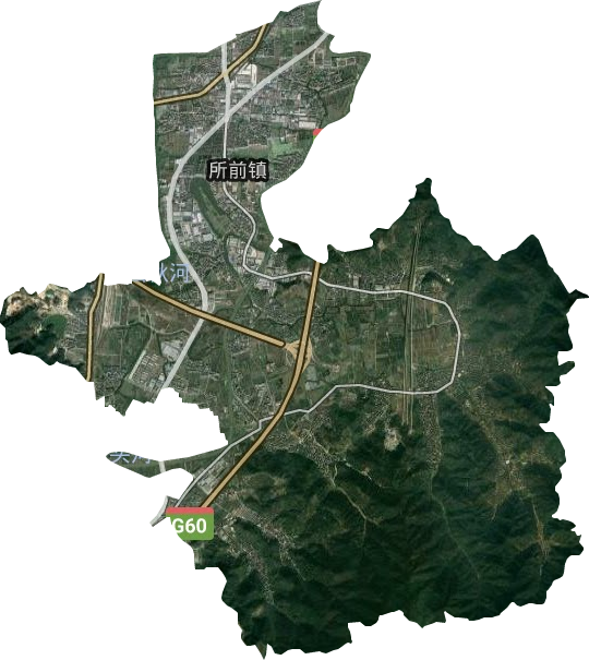 所前镇卫星图