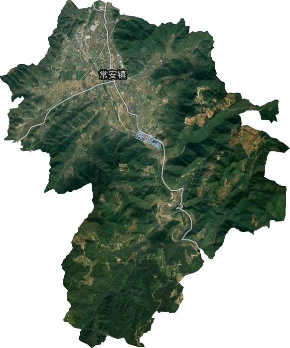 常安镇卫星图