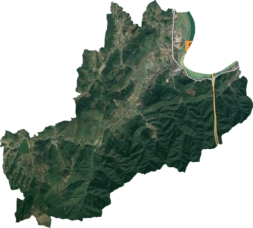 旧县街道卫星图