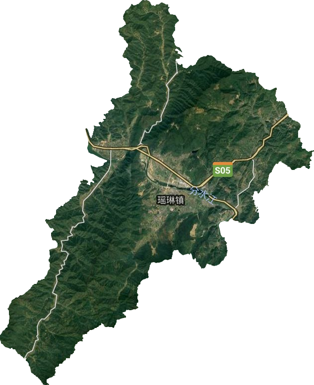 瑶琳镇卫星图