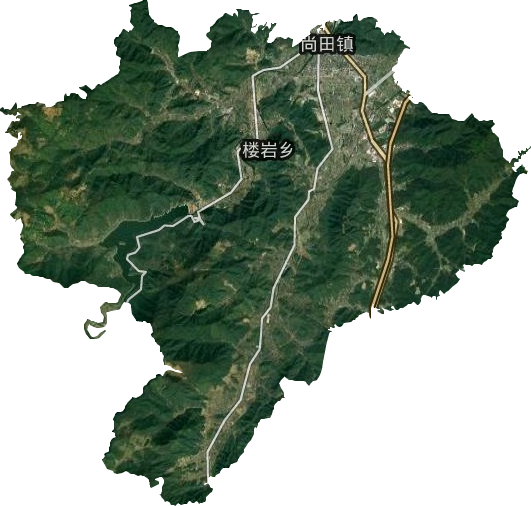 尚田镇卫星图