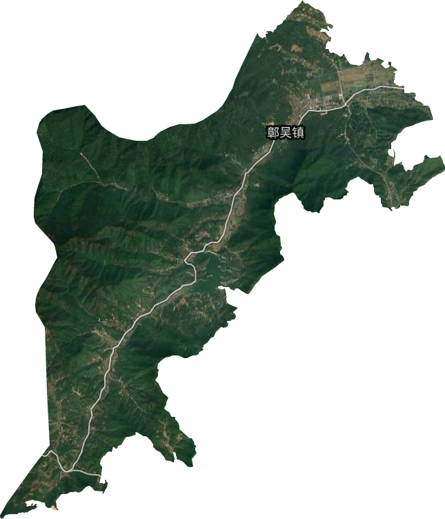 鄣吴镇卫星图