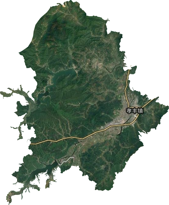 孝丰镇卫星图
