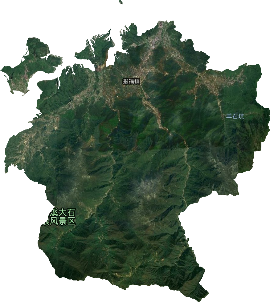 报福镇卫星图