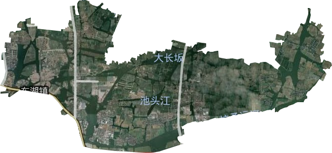 东湖镇卫星图