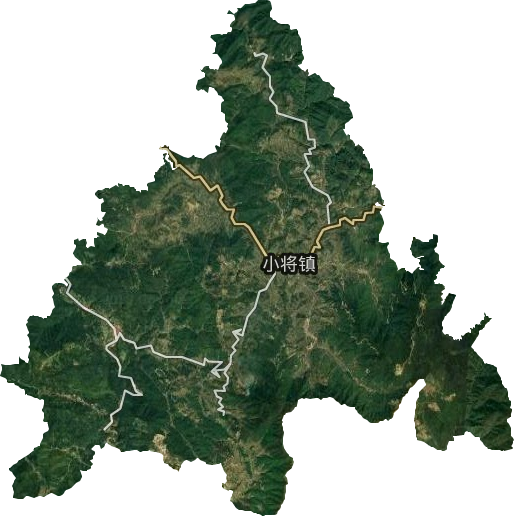 小将镇卫星图