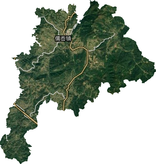 儒岙镇卫星图