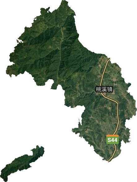 桃溪镇卫星图