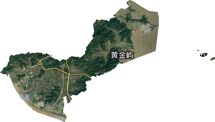 浬浦镇卫星图