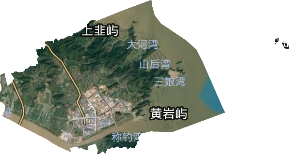 沿赤乡卫星图