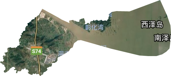 泗淋乡卫星图