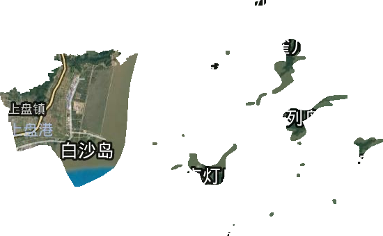 上盘镇卫星图