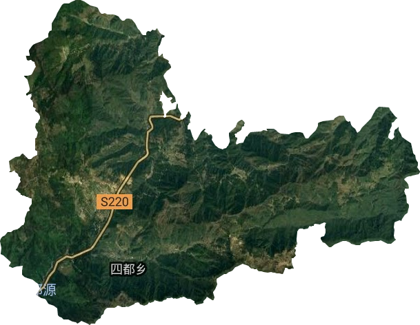 四都乡卫星图