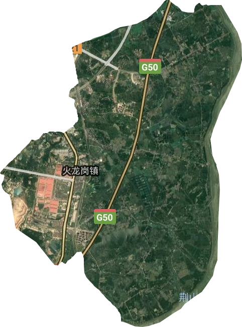 火龙街道卫星图