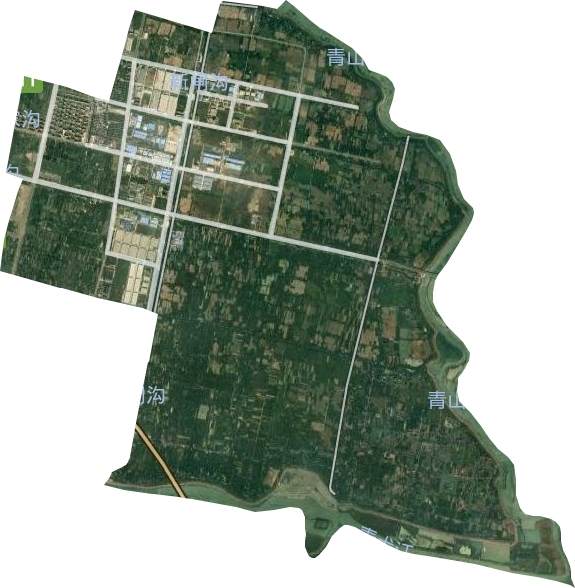 万春街道卫星图