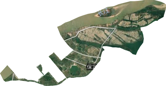 保定街道卫星图