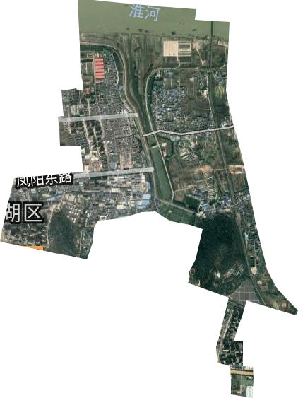 曹山街道卫星图
