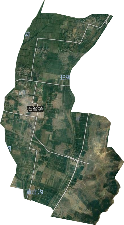 石台镇卫星图