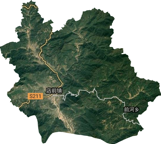 店前镇卫星图