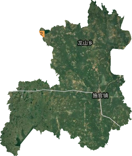 施官镇卫星图