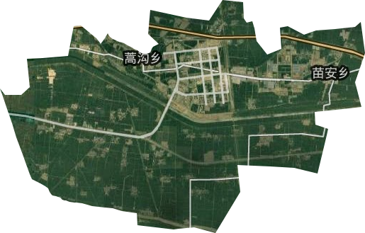 宿州马鞍山现代产业园区卫星图