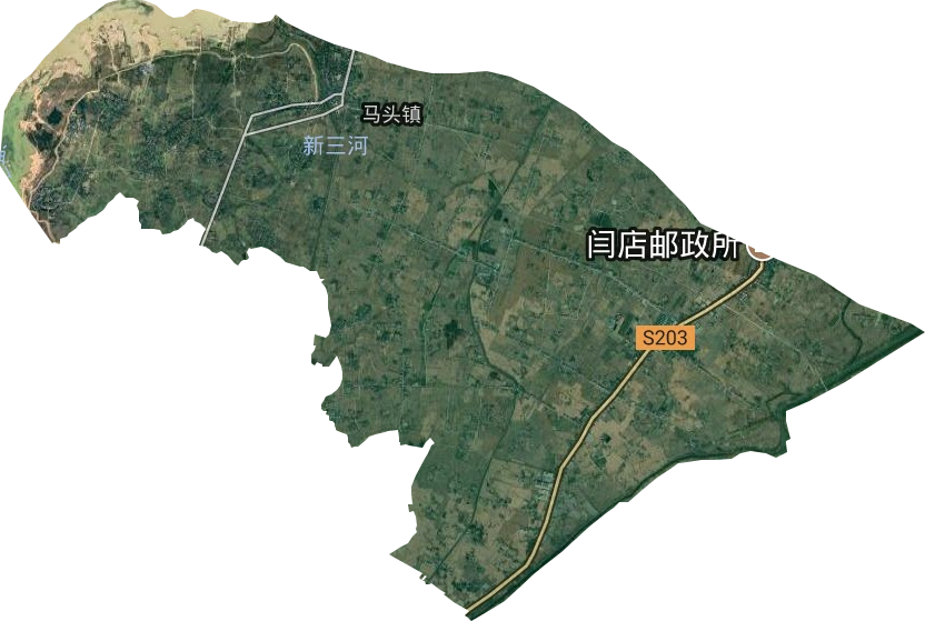 马头镇卫星图