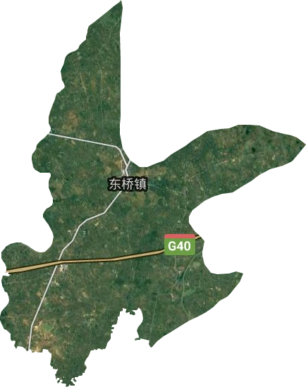 东桥镇卫星图
