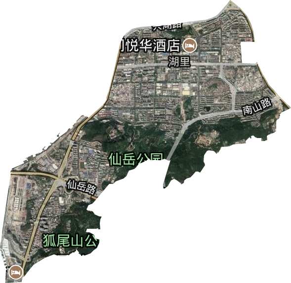 湖里街道卫星图