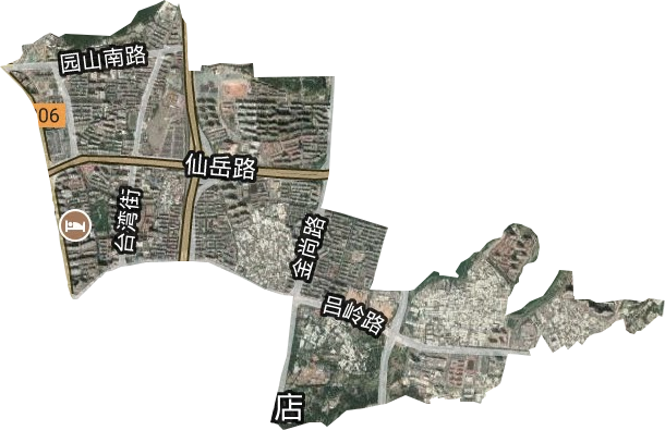江头街道卫星图