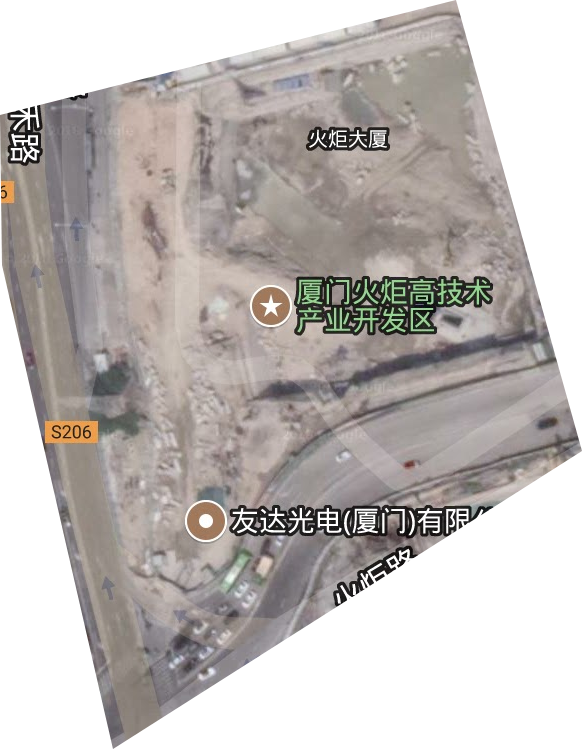 火炬高技术开发区卫星图