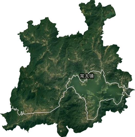 常太镇卫星图