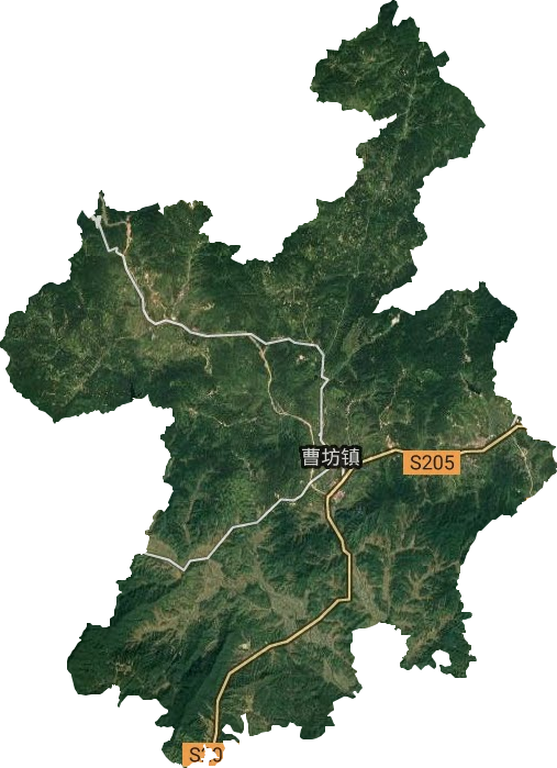 曹坊镇卫星图