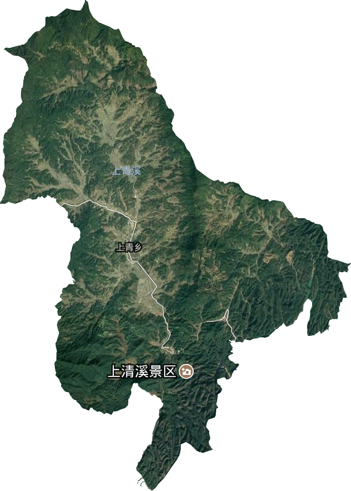上青乡卫星图