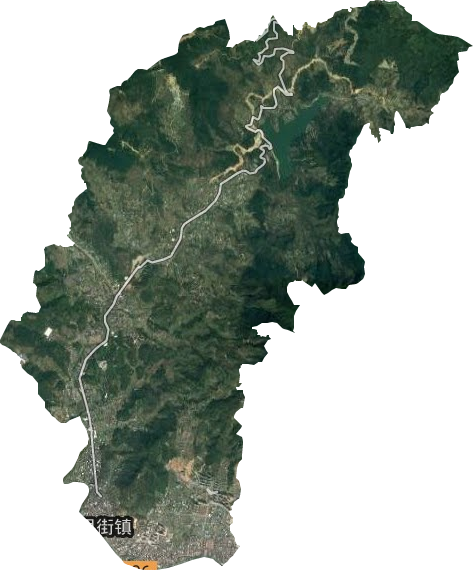 五里街镇卫星图