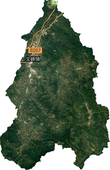 文峰镇卫星图