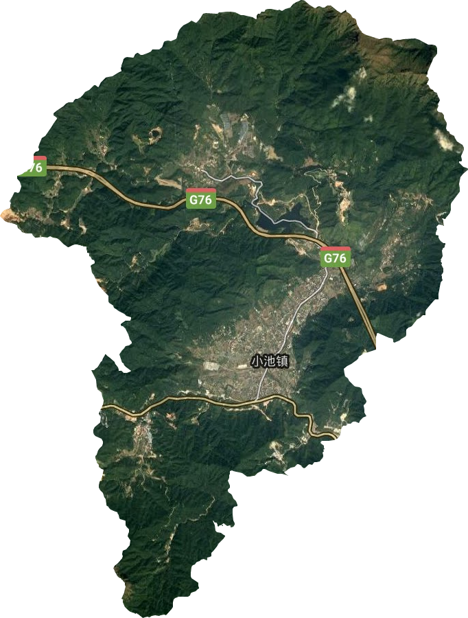小池镇卫星图