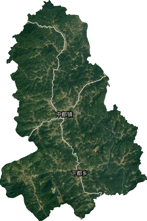 中都镇卫星图