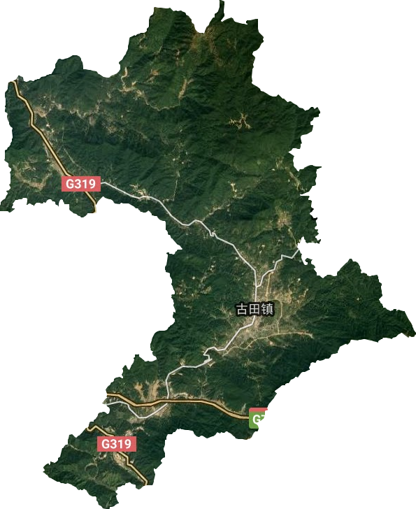 古田镇卫星图