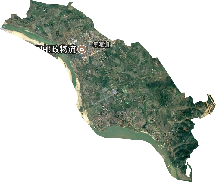 李渡镇卫星图