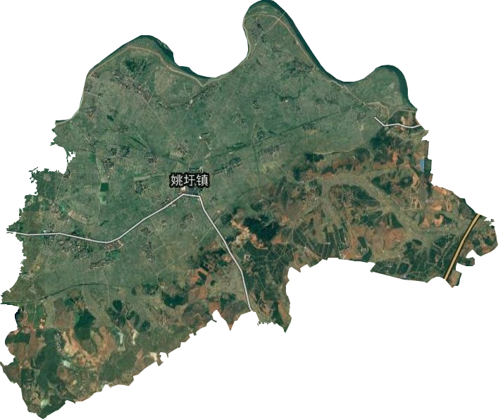 姚圩镇卫星图