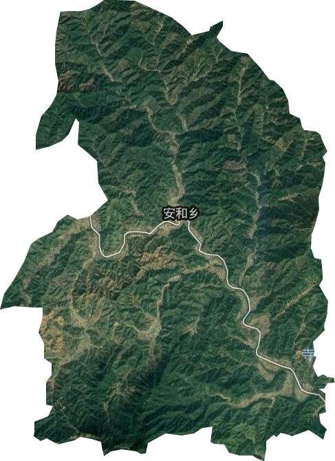 安和乡卫星图