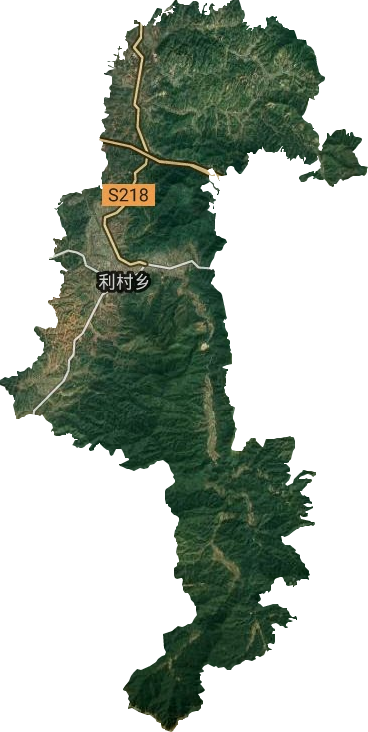 利村乡卫星图