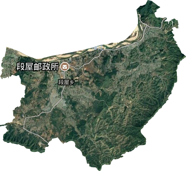 段屋乡卫星图