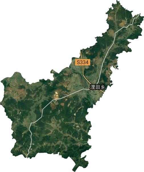 浬田镇卫星图