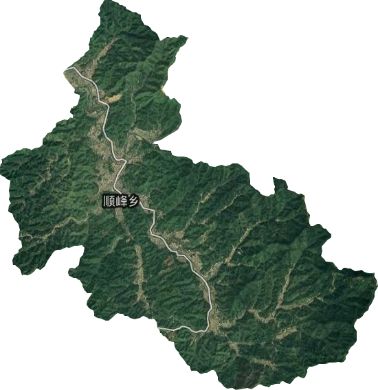 顺峰乡卫星图