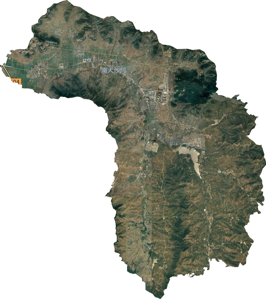 五峰山街道卫星图